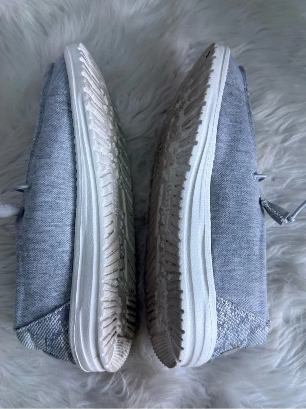 Hey Dude Wendy Glacier Slip On Shoes Women’s 8 Gray